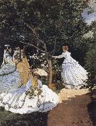 Claude Monet Women in the Garden oil painting artist